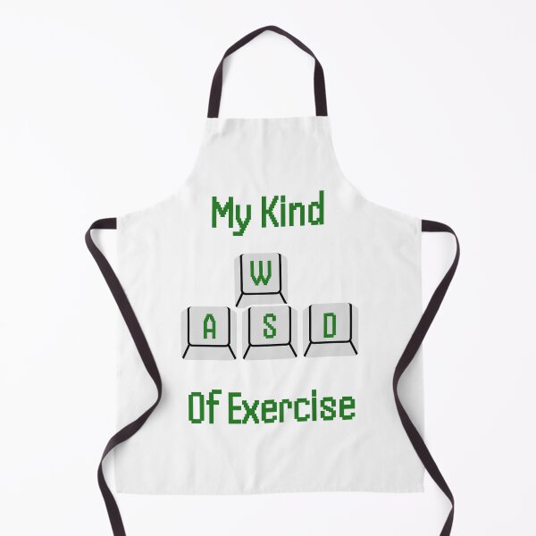 Item preview, My Kind Of Exercise Funny WASD Keyboard Gamer designed and sold by SW Shop.