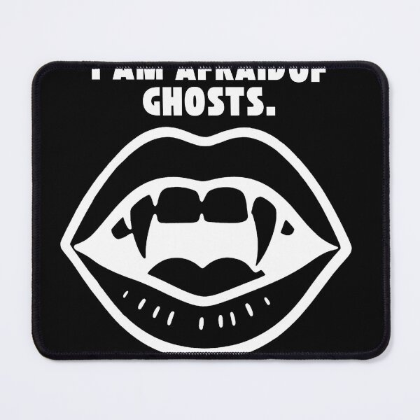 Item preview, I Am Afraid of Ghosts Boo Funny Halloween Ghost T-Shirt Design designed and sold by Wirath Shop.
