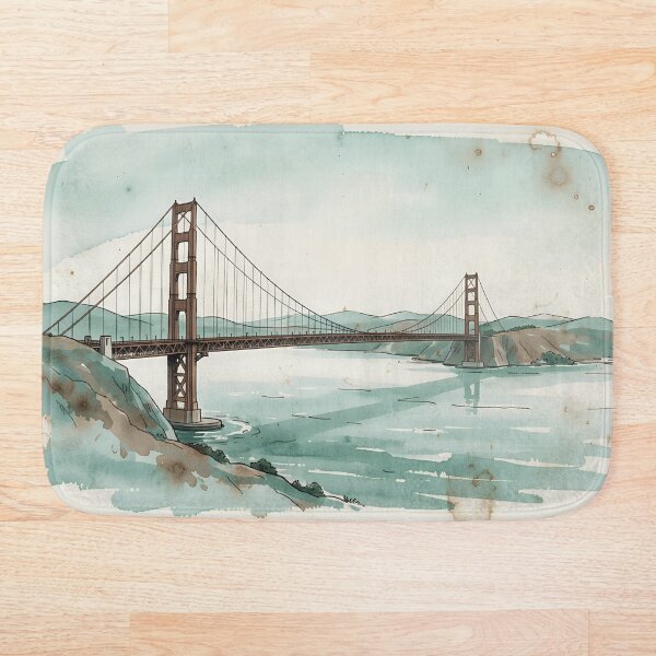 Aperçu de l'œuvre Pont du Golden Gate, San Francisco créée et vendue par VoidVeilStudio.