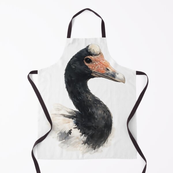 Item preview, Magpie Goose Portrait Watercolour designed and sold by Jaruart.