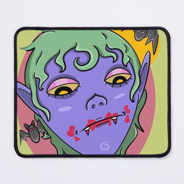 Item preview, Tired Vampire Face designed and sold by GETWEIRDLY.