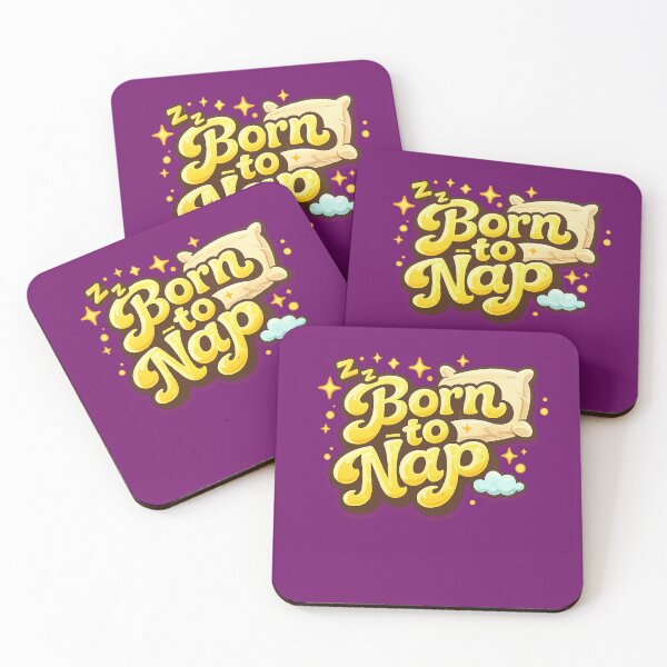 Item preview, Born to Nap | Funny Lazy Quote | Sleep Lover | Cute Typography Design designed and sold by VasiArtLab.