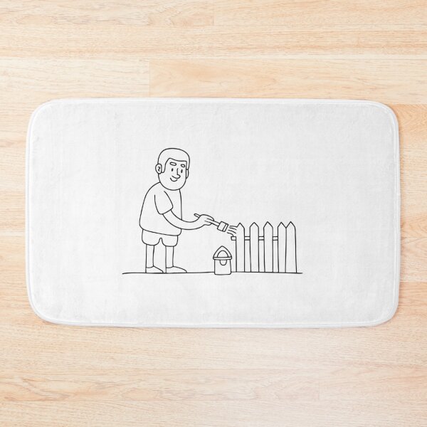 Item preview, An uncle painting a fence beam beside the chicken coop designed and sold by rasagamastore.