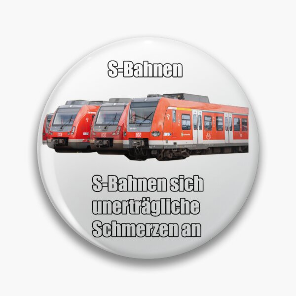 Artikelvorschau, S-Bahnen sich unerträgliche Schmerzen an entworfen und verkauft von SodaMemes.