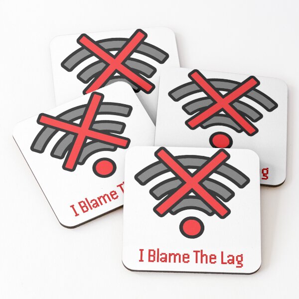 Item preview, I Blame The Lag Funny Gamer High Ping Wi-Fi designed and sold by SW Shop.