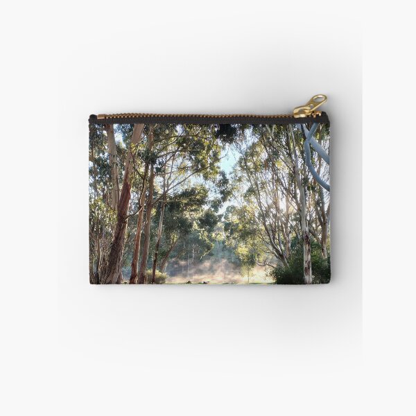 Item preview, Morning Mist Through the Gum Trees at Magpie Springs designed and sold by MagpieSprings.