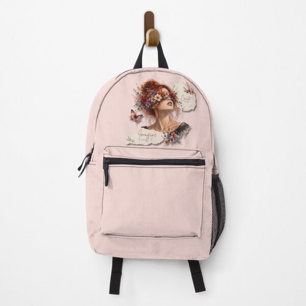 Item preview, Bloom Beyond Sight Redhead | Floral Woman Art Print designed and sold by ac.ksr.