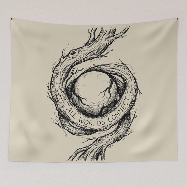 Item preview, Yggdrasil Root - Norse Mythology designed and sold by bapupa.