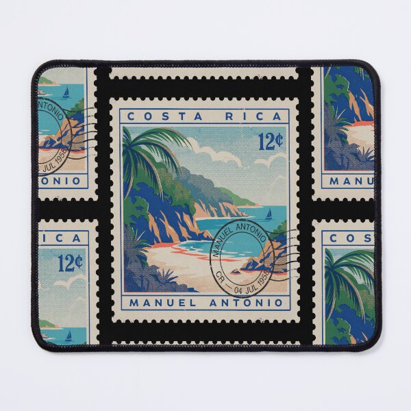 Item preview, Manuel Antonio Costa Rica Pacific Postage Stamp Sticker designed and sold by stickercuffs.