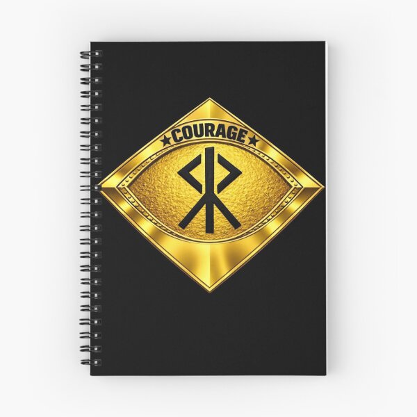 Item preview, Símbolo de la runa del coraje – Emblema vikingo de oro designed and sold by Synthos1978.