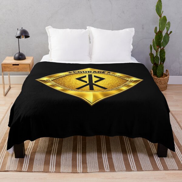 Item preview, Courage Rune Symbol – Viking Gold Emblem designed and sold by Synthos1978.
