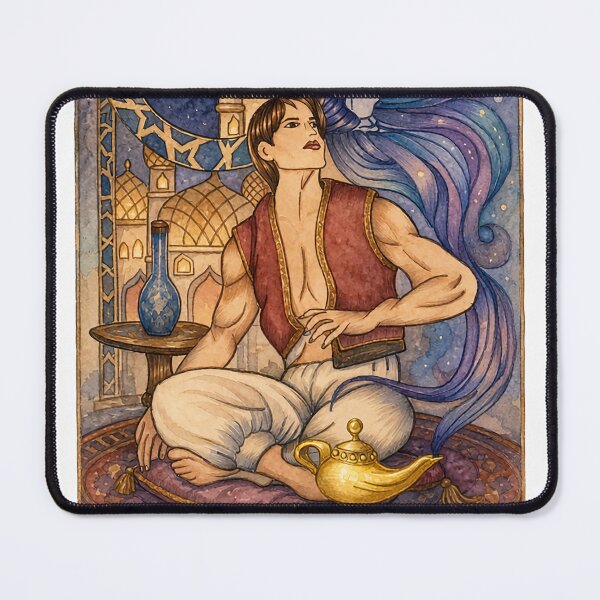 Item preview, Arabian Nights Fantasy Poster designed and sold by Mnrrstudio.