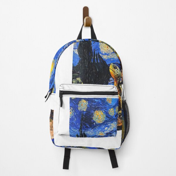 Item preview, Turtle Tortoise Van Gogh Style Starry Night Graphic T-Shirt designed and sold by KTY-NUSS.