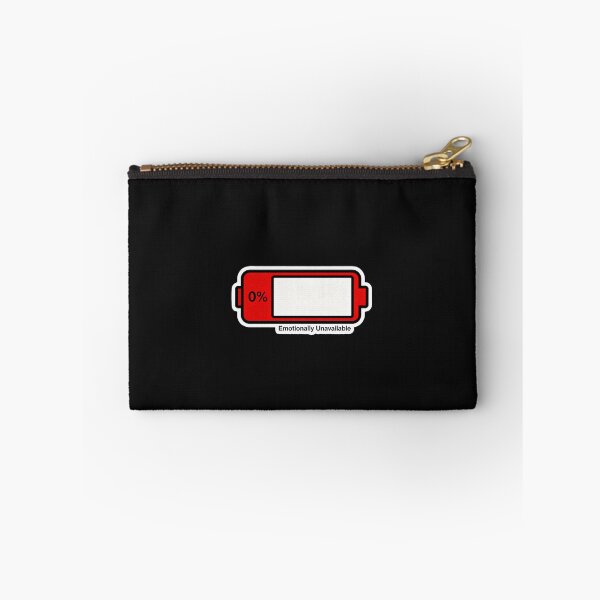 Item preview, 0% Battery Emotionally Unavailable designed and sold by Cherie-verse.