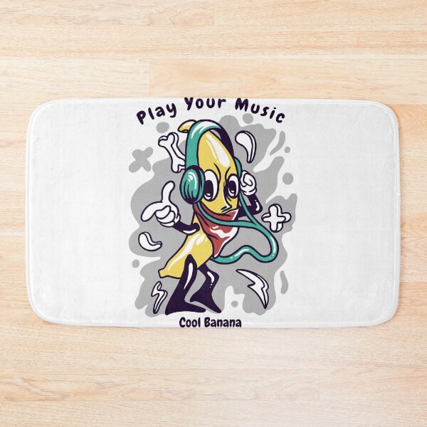 Item preview, cool banana play music  designed and sold by GravicPopart21.