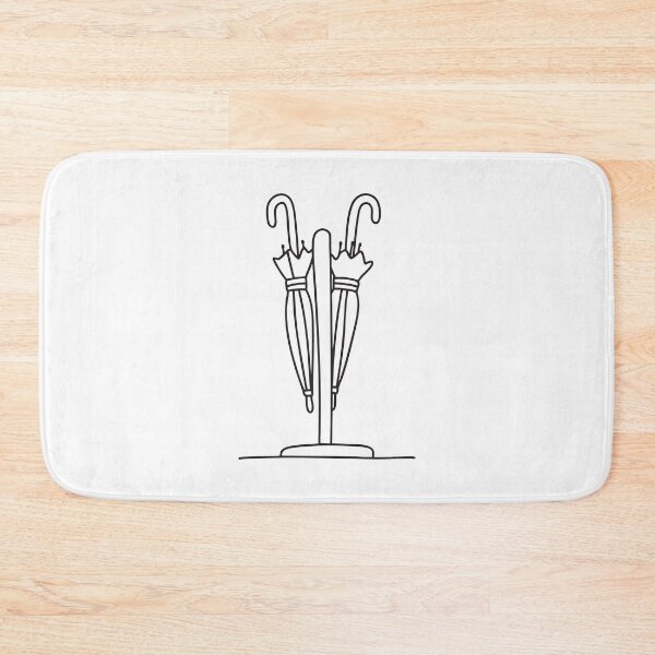 Item preview, Folded umbrellas stored in a holder by the main entrance designed and sold by rasagamastore.