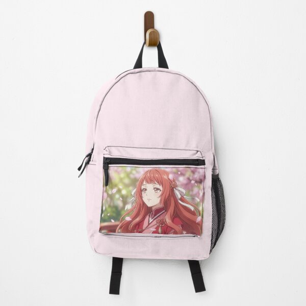 Item preview, Agent of Spring Anime Girl with Coral Hair designed and sold by HaruVibe-Studio.