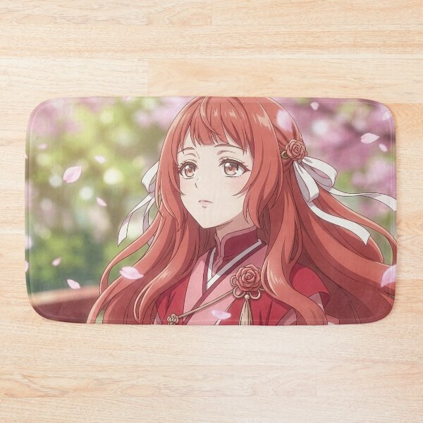 Item preview, Agent of Spring Anime Girl with Coral Hair designed and sold by HaruVibe-Studio.