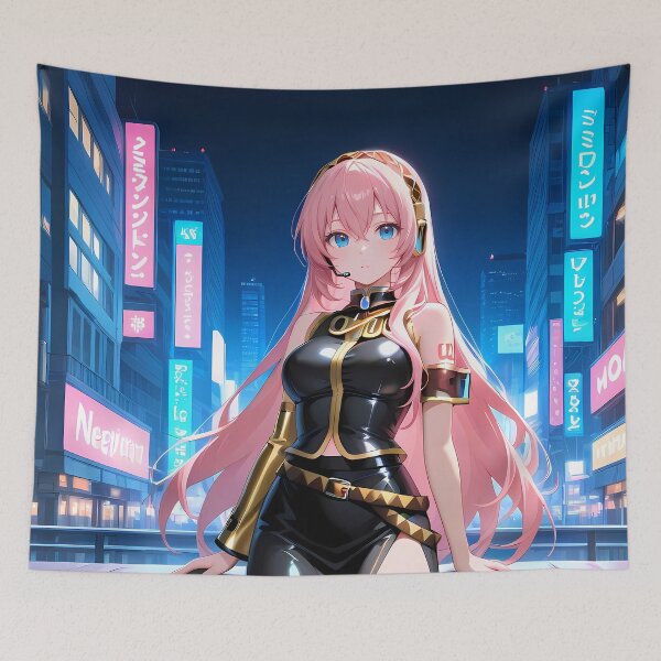 Item preview, Megurine Luka VOCALOID Midnight Skyline Serenity designed and sold by justnickthings.