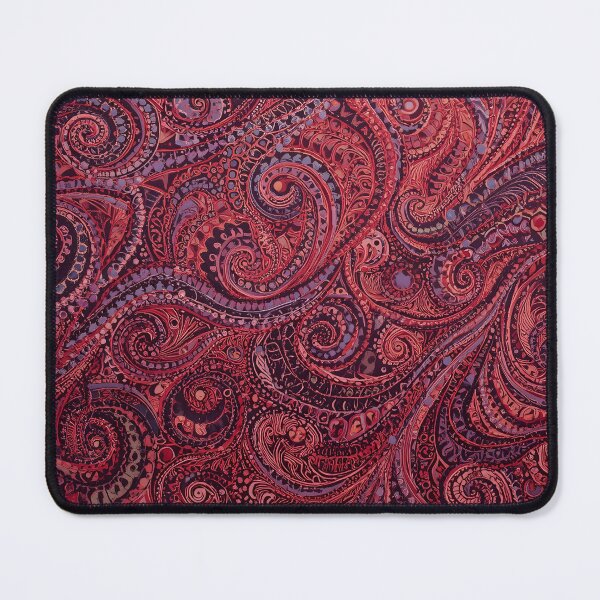 Item preview, Aboriginal Inspired Dot Art - Ornamental Lava Curls Pattern designed and sold by GrinGalore.