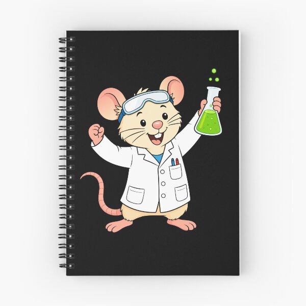 Item preview, Lab Rat Scientist with Chemistry Flask designed and sold by teeperfect.