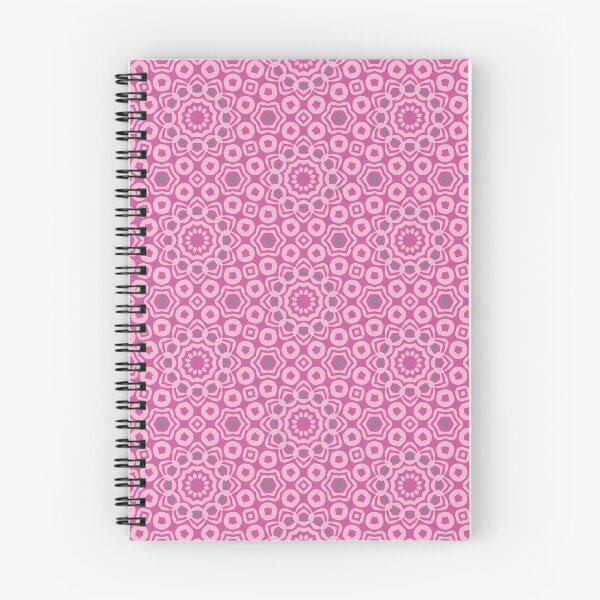 Item preview, Pink Mandala Mosaic Floral Repeat Pattern designed and sold by parkergold.