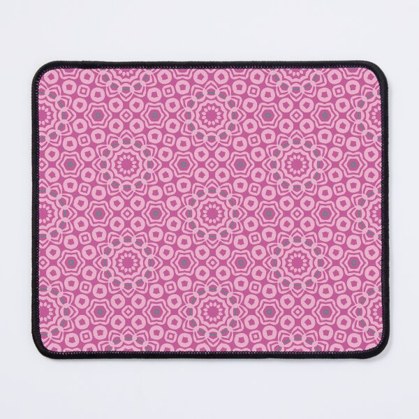 Item preview, Pink Mandala Mosaic Floral Repeat Pattern designed and sold by parkergold.