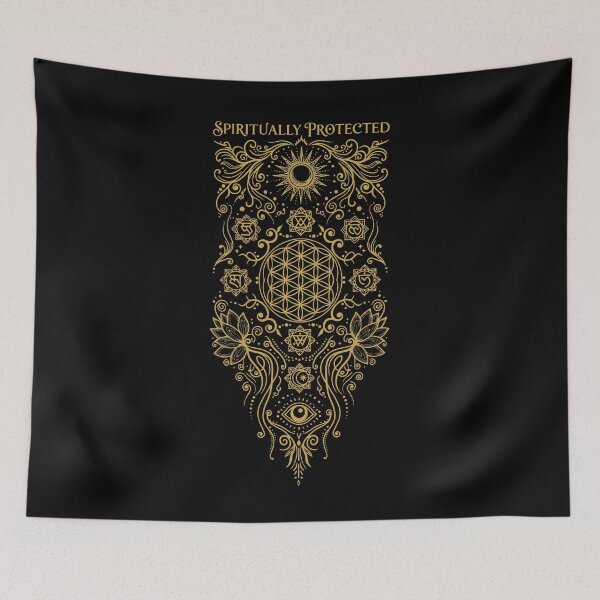Item preview, Spirituality Spiritually Protected Sacred Geometry designed and sold by LuminOrb.