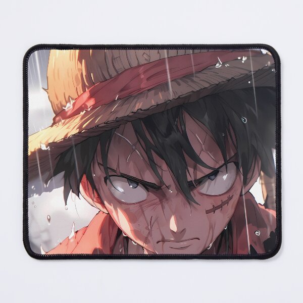 Item preview, Monkey D Luffy One Piece Rainy Resolve Straw Hat Mood designed and sold by justnickthings.
