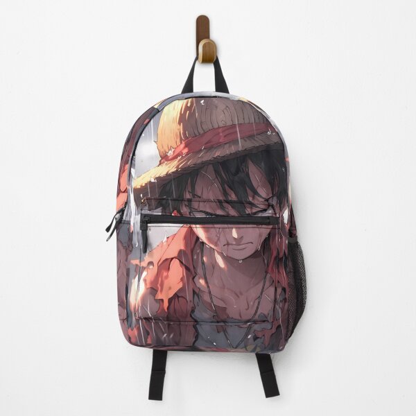 Item preview, Monkey D Luffy One Piece Rainy Resolve Straw Hat Mood designed and sold by justnickthings.