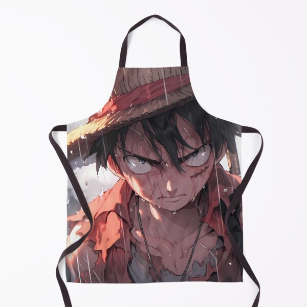Item preview, Monkey D Luffy One Piece Rainy Resolve Straw Hat Mood designed and sold by justnickthings.