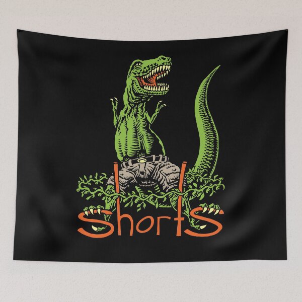 Item preview, Dino in shorts designed and sold by SlayPOPShop.
