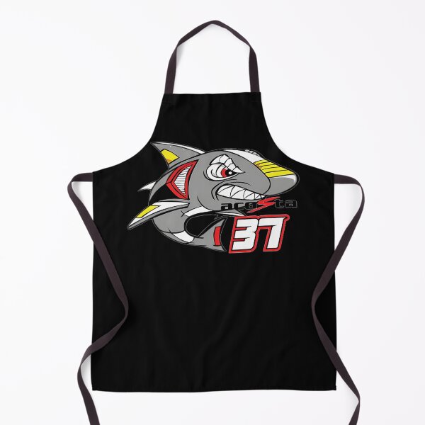 Item preview, Aggressive Grey Cartoon Shark Illustration with Sharp designed and sold by Bidobad01.