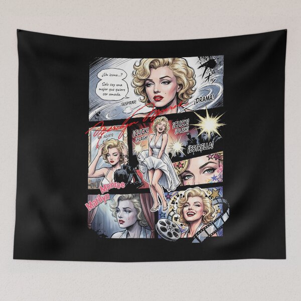 Item preview, Marilyn Monroe Design - Comic designed and sold by EzequielBC.