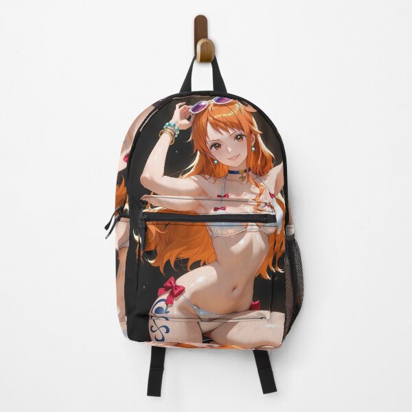 Item preview, Nami One Piece Playful Summer Pose With Bright Charm designed and sold by justnickthings.