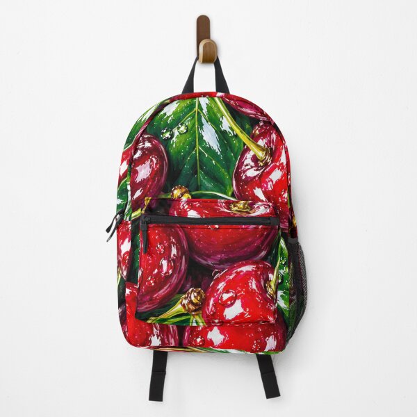 Item preview, Juicy Red Cherry Fruit Pattern Print designed and sold by DjFreeq.