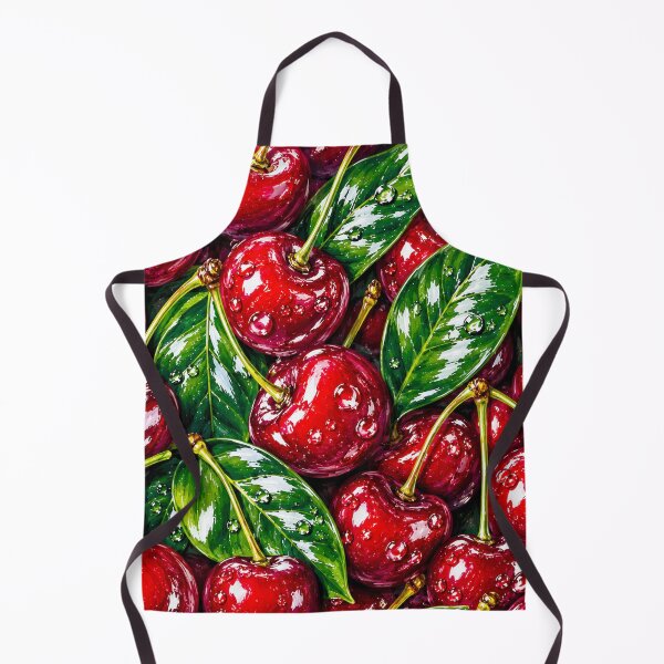 Item preview, Juicy Red Cherry Fruit Pattern Print designed and sold by DjFreeq.
