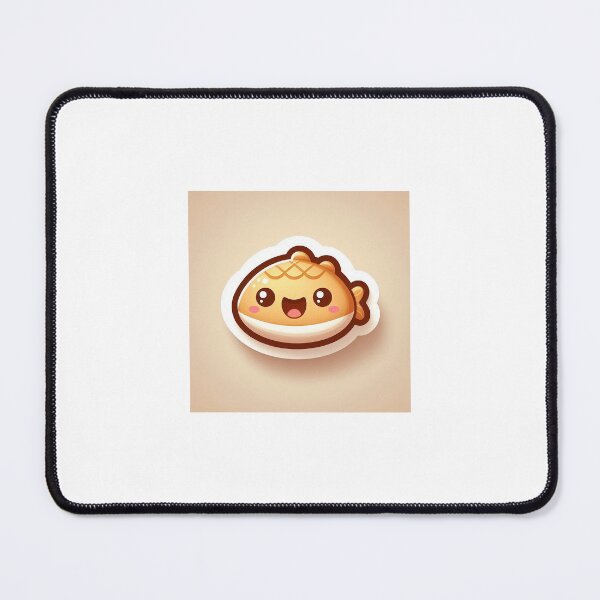 Item preview, Kawaii Taiyaki Sticker | Cute Japanese Fish Cake designed and sold by PastelPawsArt.