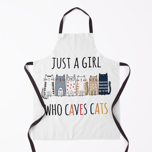 Item preview, Just a Girl Who Loves Cats Cute Cat Lover Typography designed and sold by Hoodybaba.