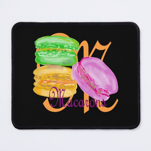 Item preview, Macarons Hand Drawn Colorful French Pastries  designed and sold by WikaKowalczyk.