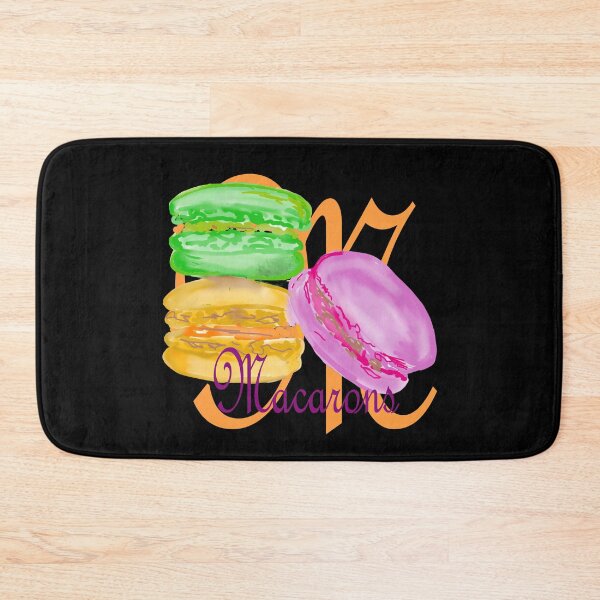 Item preview, Macarons Hand Drawn Colorful French Pastries  designed and sold by WikaKowalczyk.