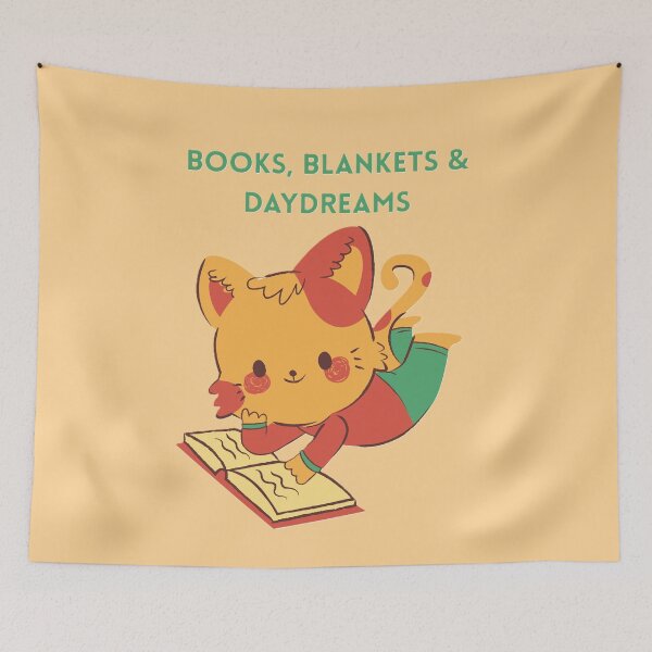 Item preview, Books, blankets & daydreams designed and sold by creativityisfun.