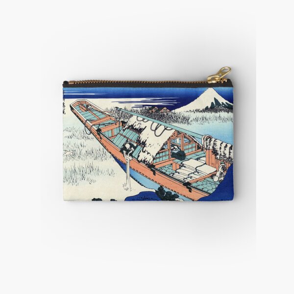 Item preview, Hokusai Ushibori in Jōshū Thirty Six Views of Mount Fuji Vintage Ukiyo-e Print designed and sold by vekotpu.