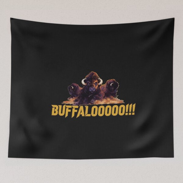 Item preview, Bison Fire Stampede Graphic Display designed and sold by AnthorCenteno.