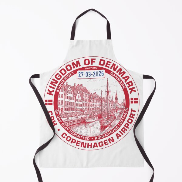 Item preview, Passport Stamp - Copenhagen, Denmark designed and sold by travelwitheric.