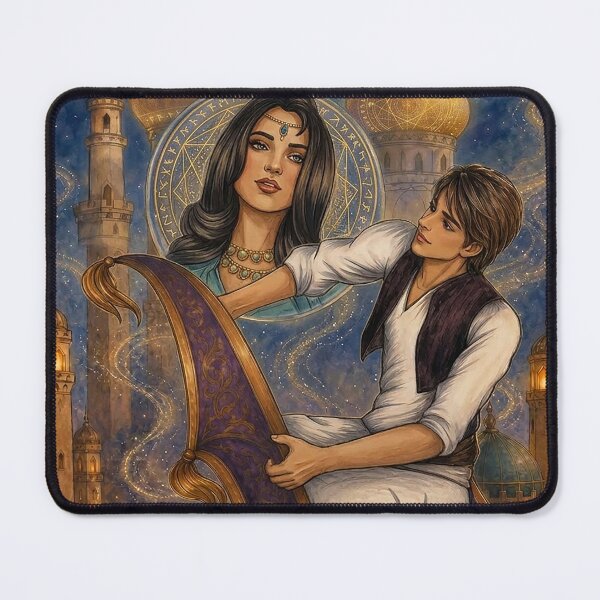 Item preview, Magical Middle Arabian Art Prints for Home Decor, Wall Art, T-Shirts & Custom Products designed and sold by Mnrrstudio.