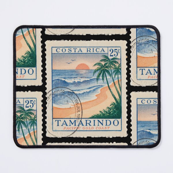 Item preview, Tamarindo Costa Rica Pacific Coast Postage Stamp Sticker designed and sold by stickercuffs.