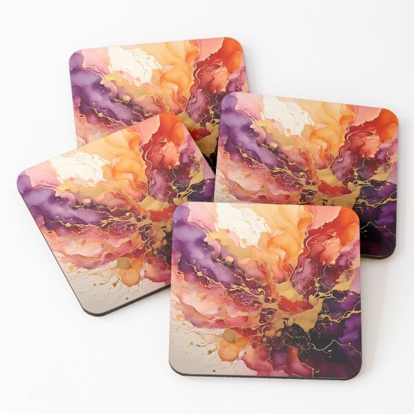 Item preview, Abstract watercolor art Collection designed and sold by ToxicInkArt.