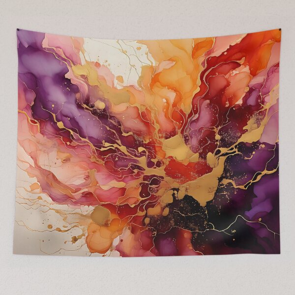 Item preview, Abstract watercolor art Collection designed and sold by ToxicInkArt.