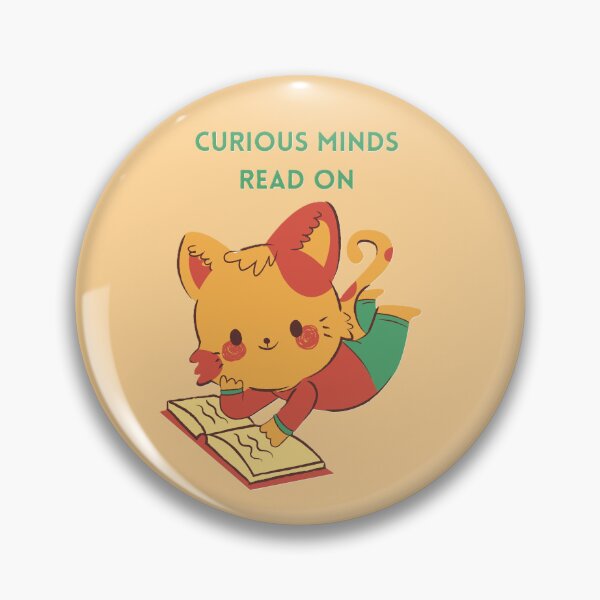 Item preview, Curious minds read on designed and sold by creativityisfun.